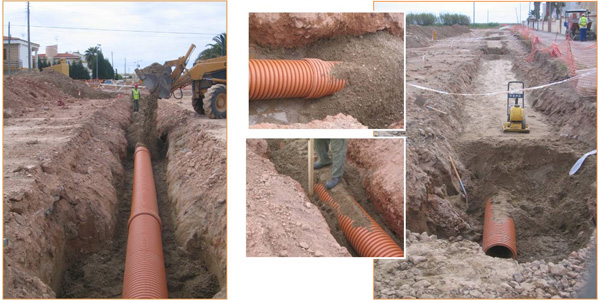 bueno Montón de metal Características de las zanjas para tuberías plásticas enterradas |  Aristegui Maquinaria