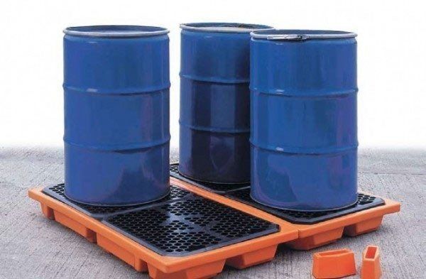 Plásticos empleados para la contención de derrames químicos 6 Cubetos-Contencion