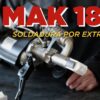 Funciones y ventajas de la máquina extrusora MAK 18S