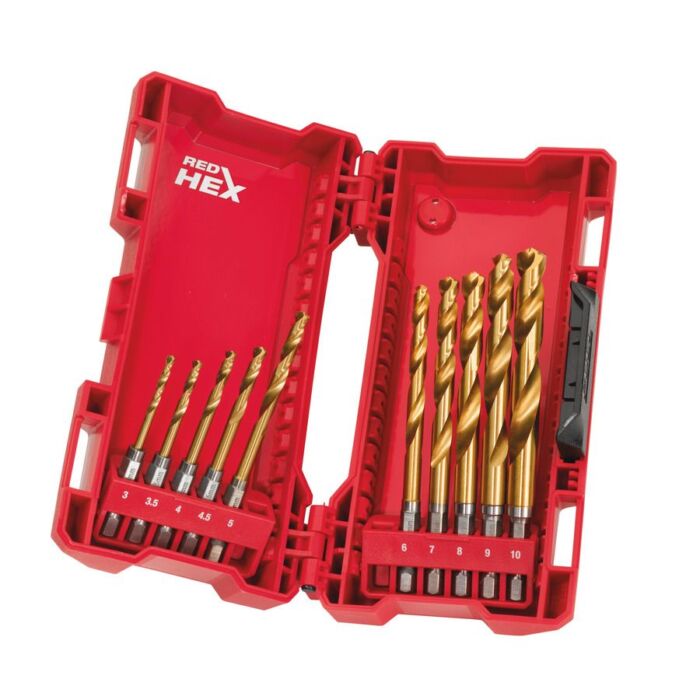 Hss G Tin Shockwave Red Hex Drill Bits Set48894759 Hero 1 Hires